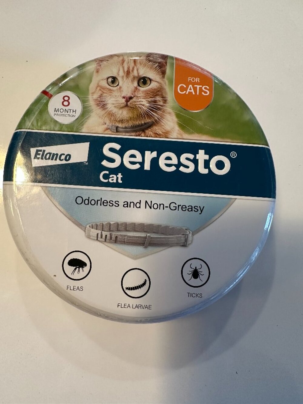 SERESTO CAT 8 MONTH FLEA AND TICK COLLAR